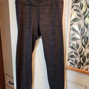 Outdoor Voices Black Heathered Leggings